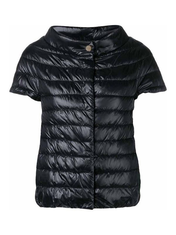 Herno Manteau Au Genou - Noir