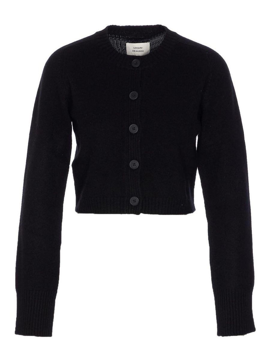 Loulou Studio Cardigan - Noir
