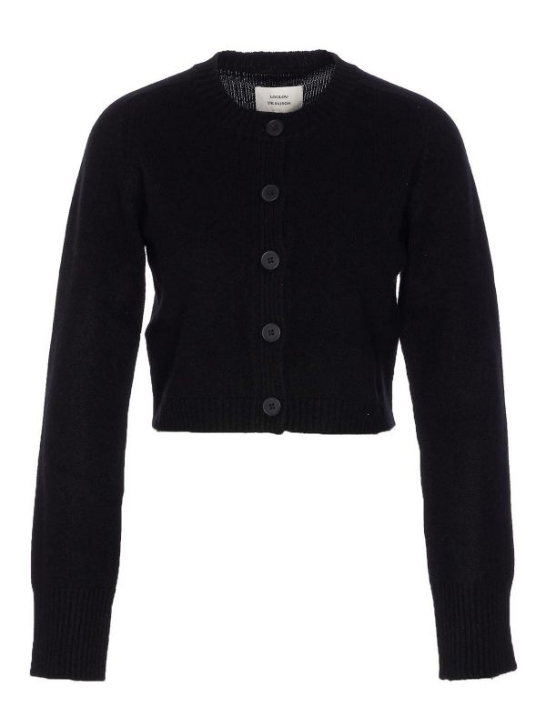 Loulou Studio Cardigan - Noir