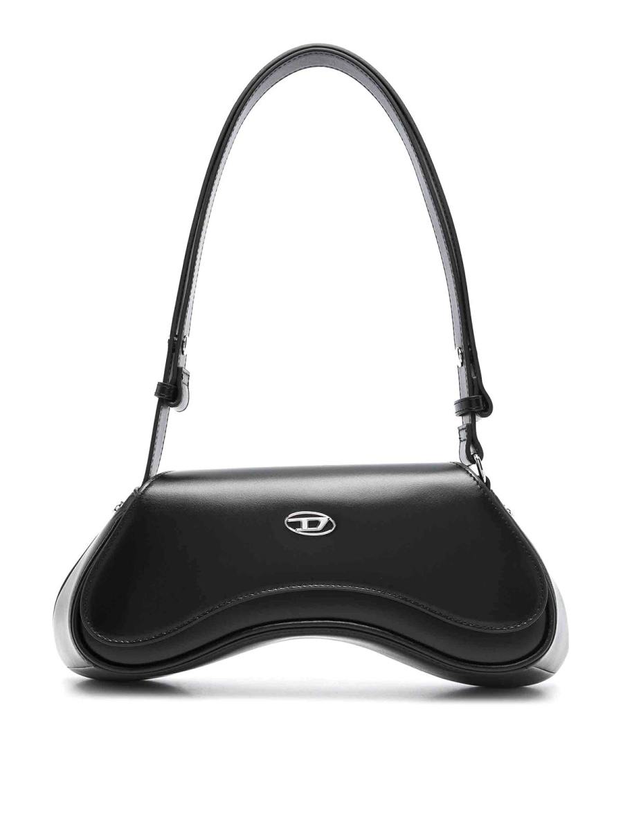 Diesel Sac Porté Épaule - Noir