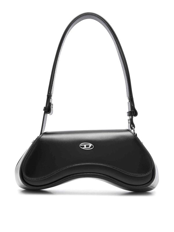 Diesel Sac Porté Épaule - Noir