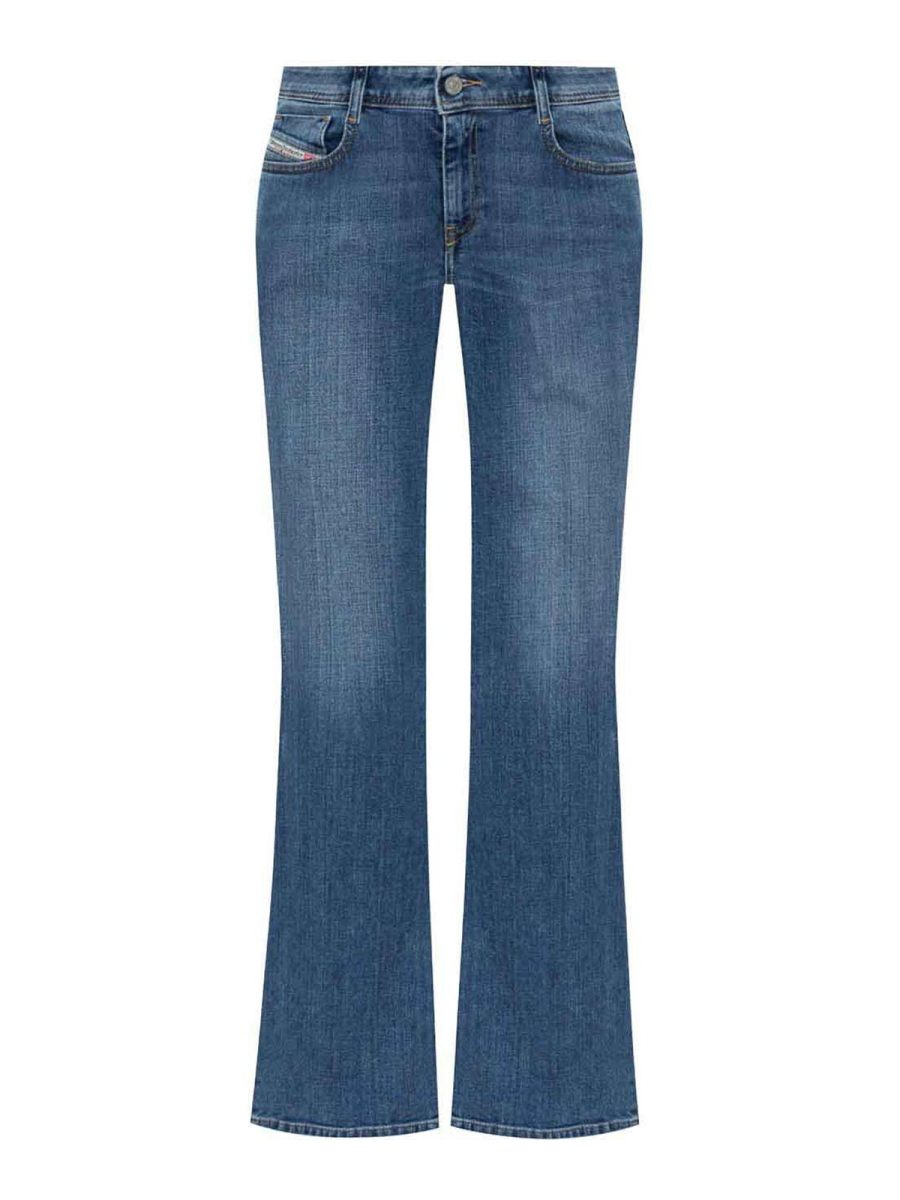 Diesel Jean Droit - Bleu