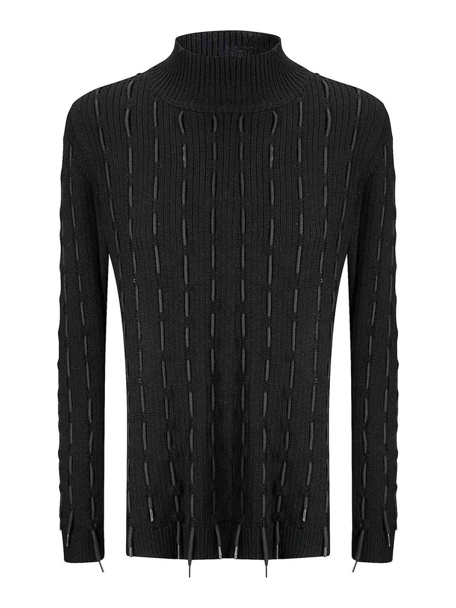 Institution Pull Col Bateau - Noir