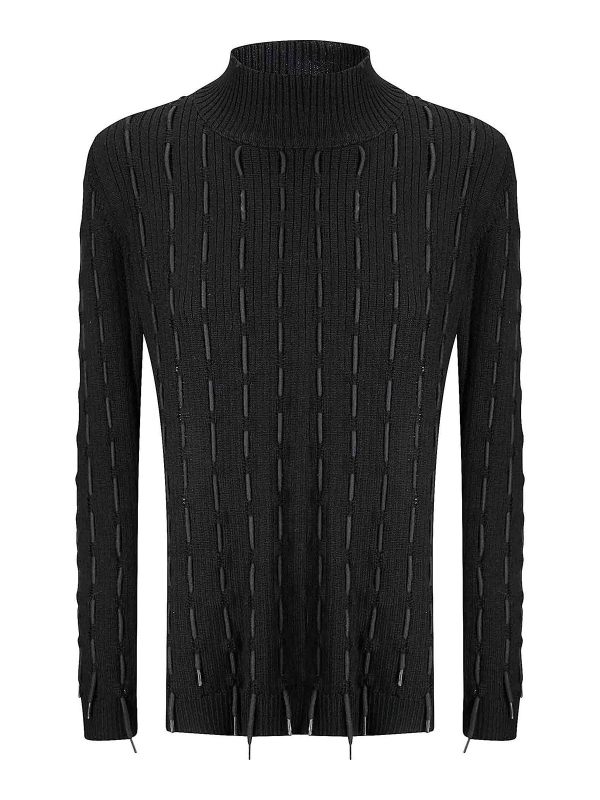 Institution Pull Col Bateau - Noir