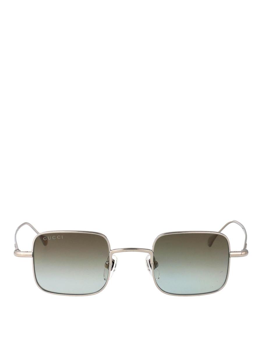 Gucci Lunettes De Soleil - Argent