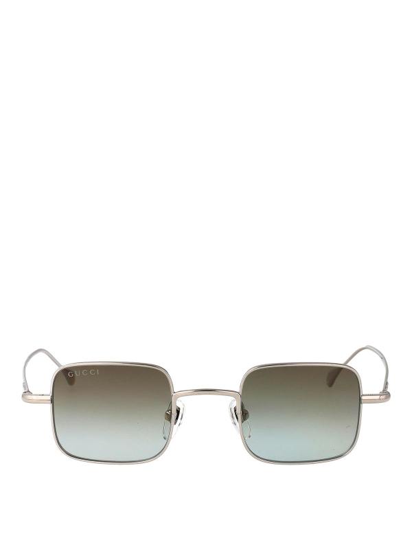 Gucci Lunettes De Soleil - Argent