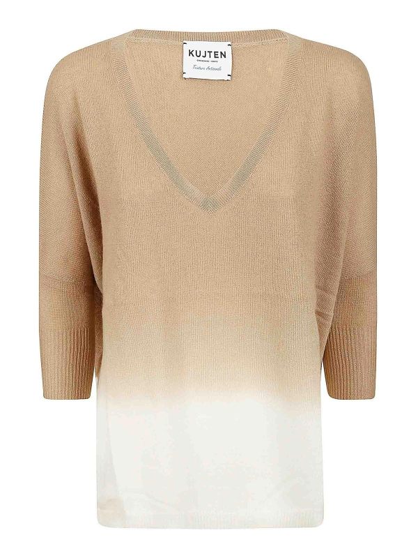 Kujten Pull Col Bateau - Multicolor