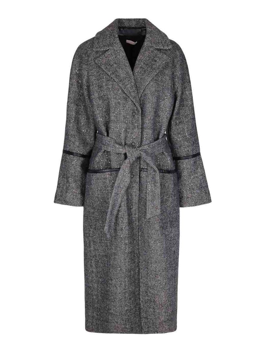 Liu Jo Manteau Court - Gris