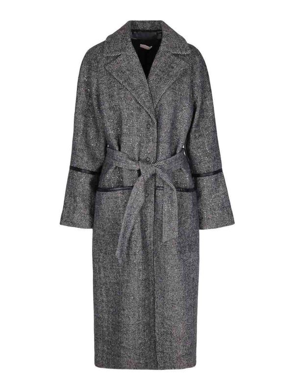 Liu Jo Manteau Court - Gris