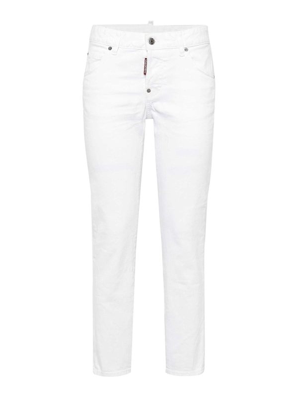 Dsquared2 Jean Bootcut - Blanc