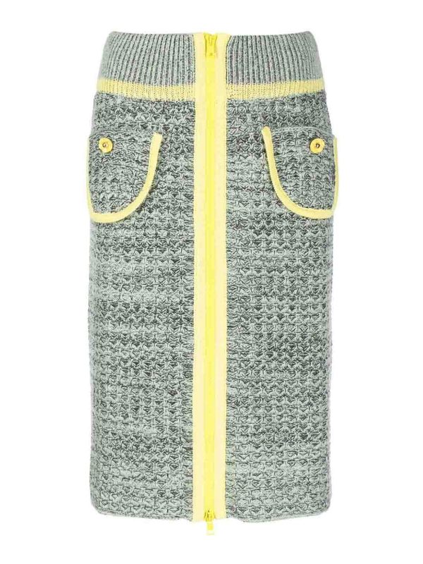 Cormio Jupe Midi - Gris