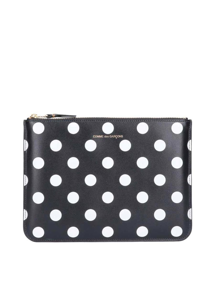 Comme Des Garcons Portefeuilles - Noir