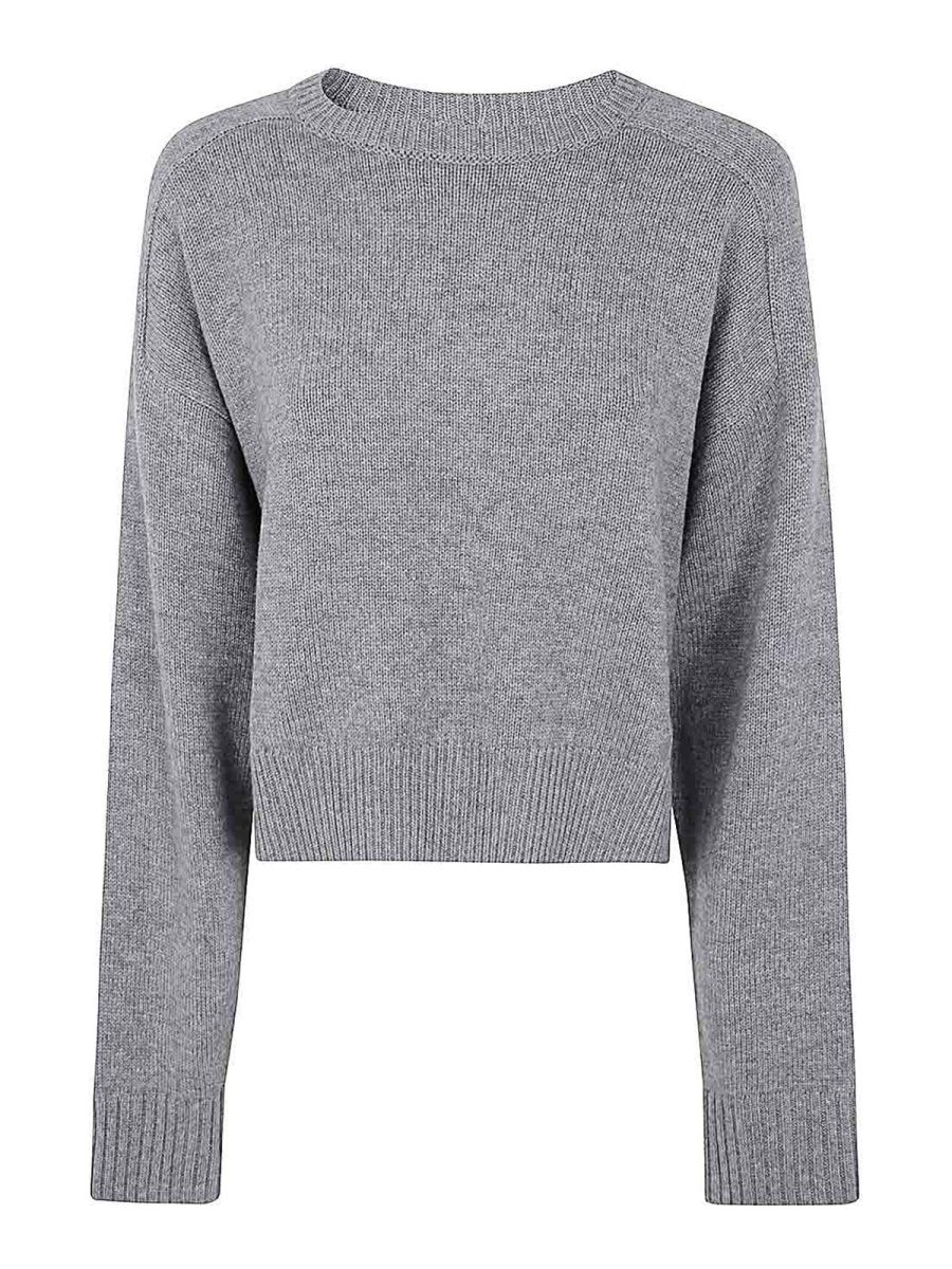 Loulou Studio Pull Col Rond - Gris