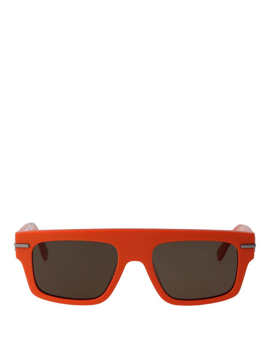 Fendi Lunettes De Soleil - Marron