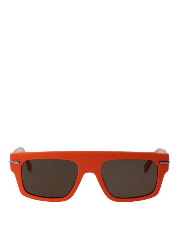 Fendi Lunettes De Soleil - Marron