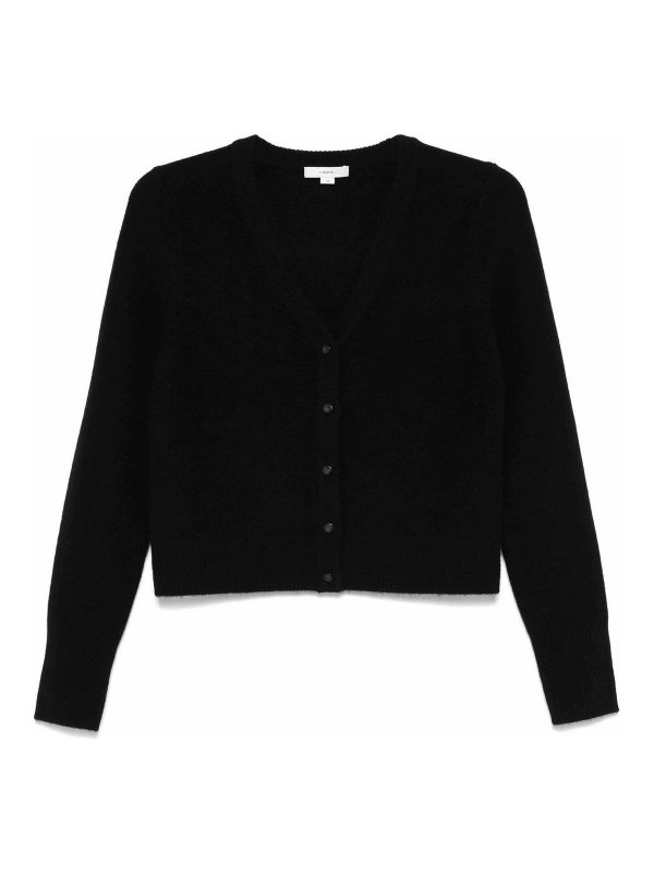 Vince Pull Col Rond - Noir