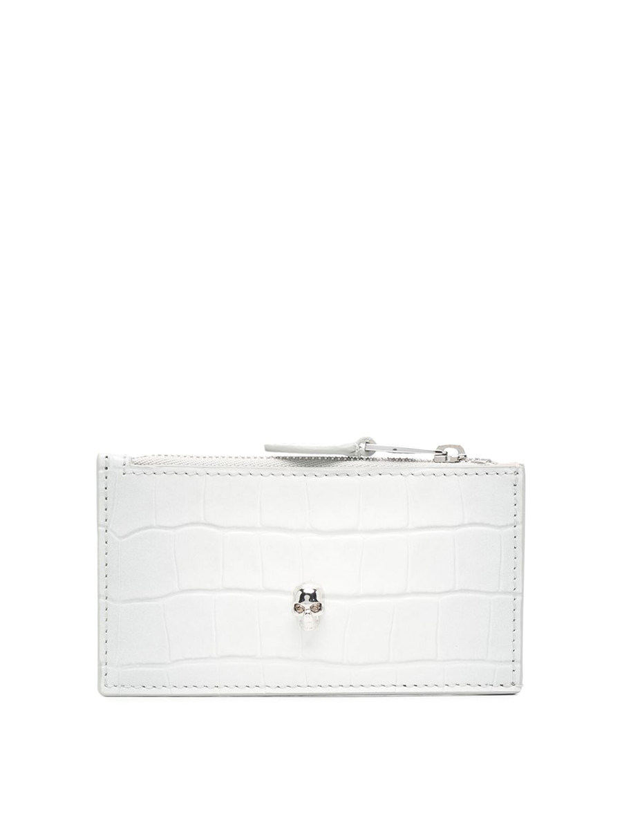 Alexander Mcqueen Portefeuilles - Blanc