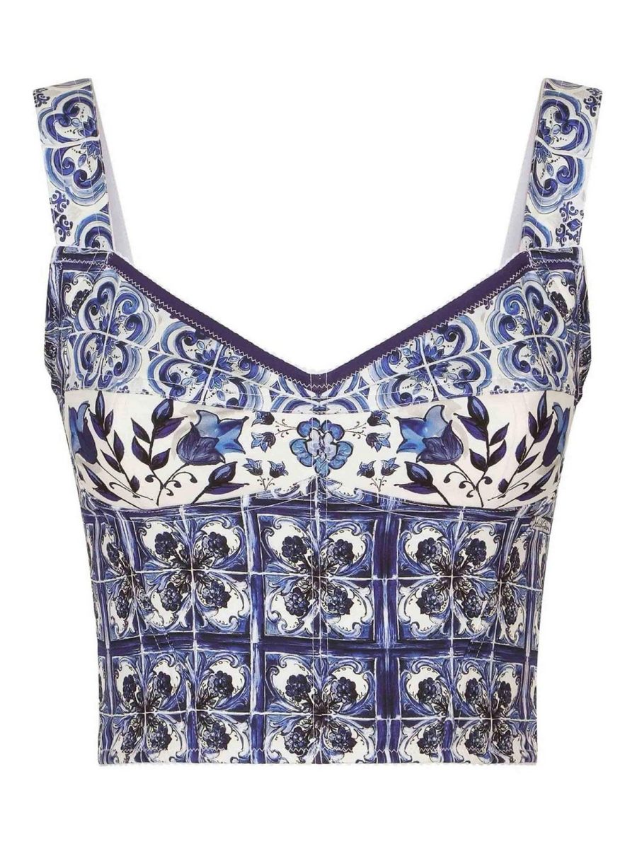 Dolce & Gabbana Top - Bleu