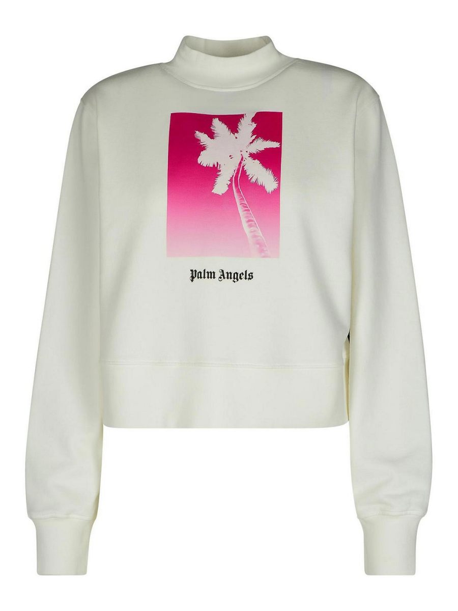Palm Angels Sweat-Shirts - Blanc