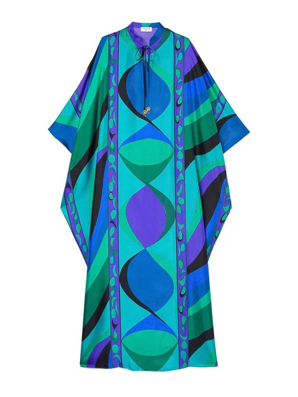 Emilio Pucci Robe Au Genou - Vert