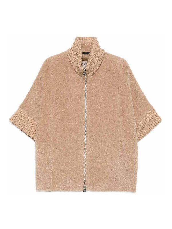 Cinzia Rocca Manteau Au Genou - Beige