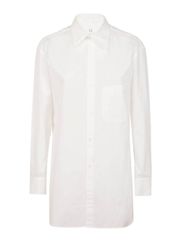 Yohji Yamamoto Chemise - Blanc