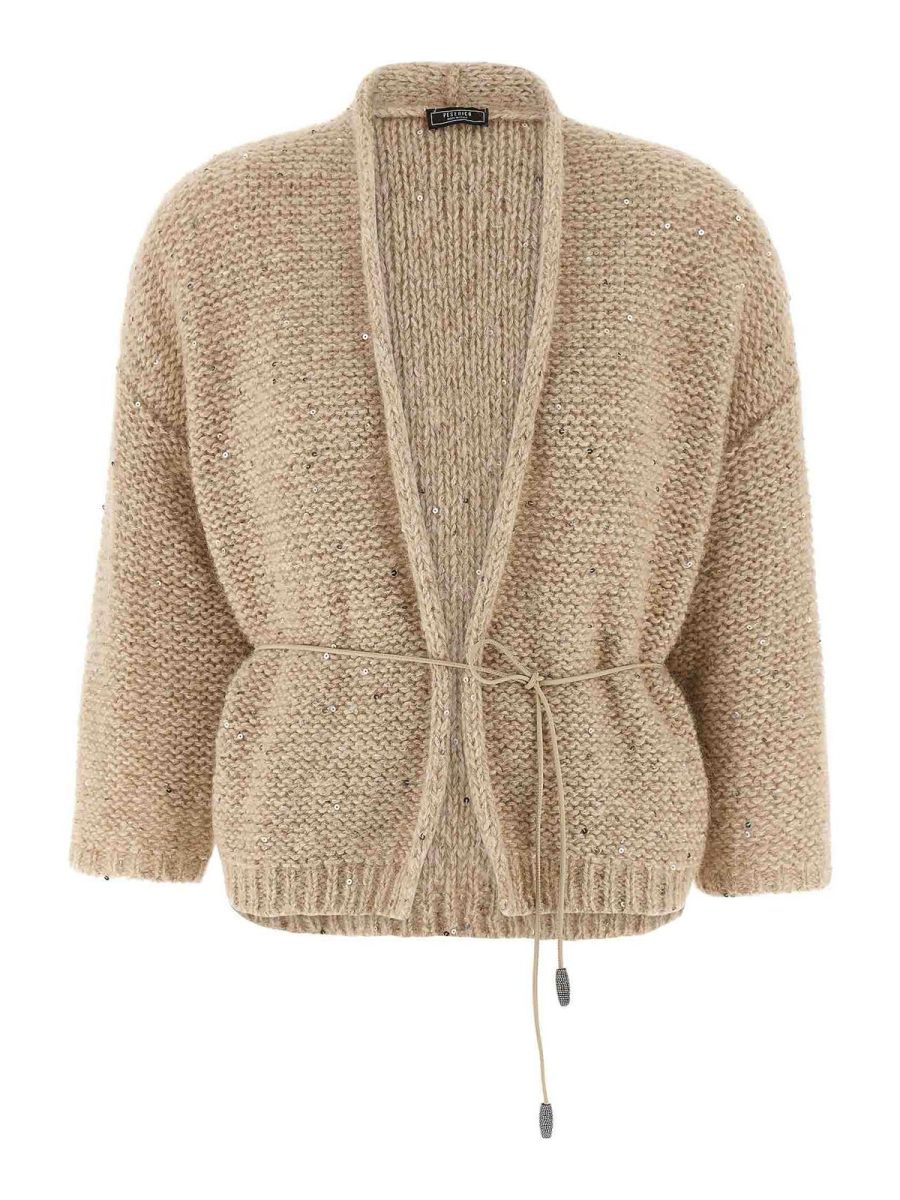 Peserico Cardigan - Beige