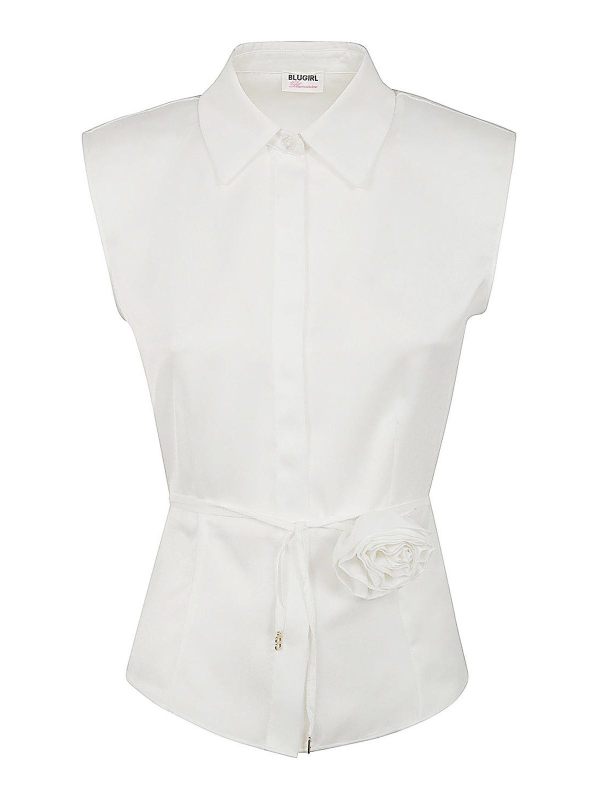 Blugirl Chemise - Blanc