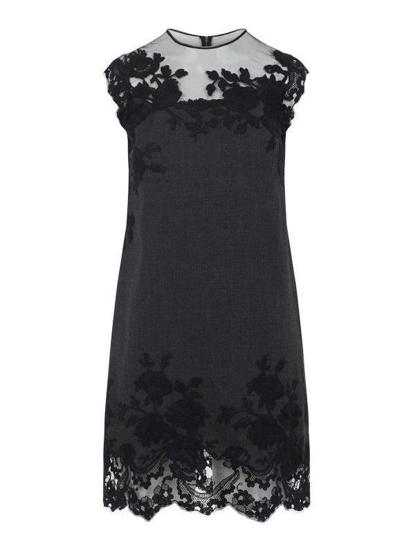 Ermanno Scervino Robe Courte - Gris