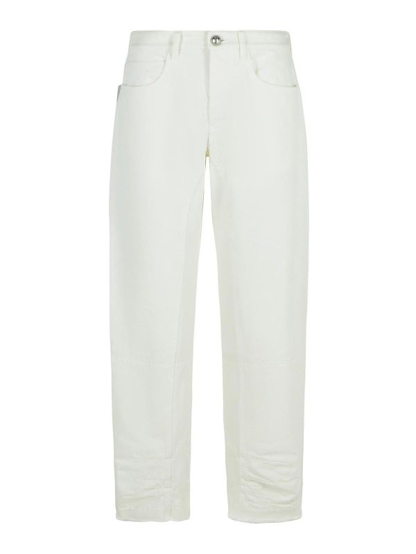 Jil Sander Jean Bootcut - Blanc