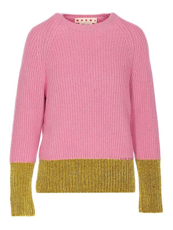 Marni Pull Col Rond - Rose