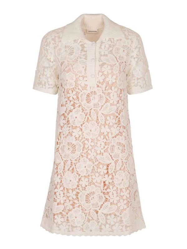 P. A.R. O.S. H. Robe Courte - Blanc