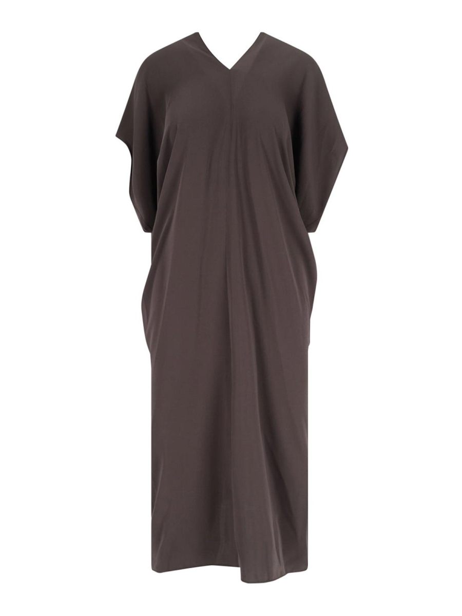 MM6 Maison Margiela Robe Au Genou - Marron