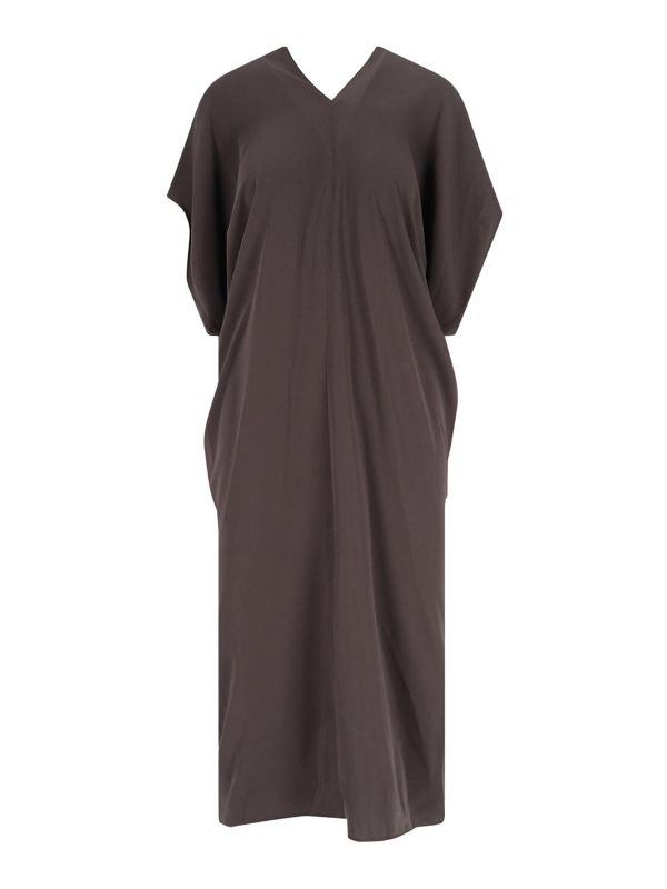 MM6 Maison Margiela Robe Au Genou - Marron