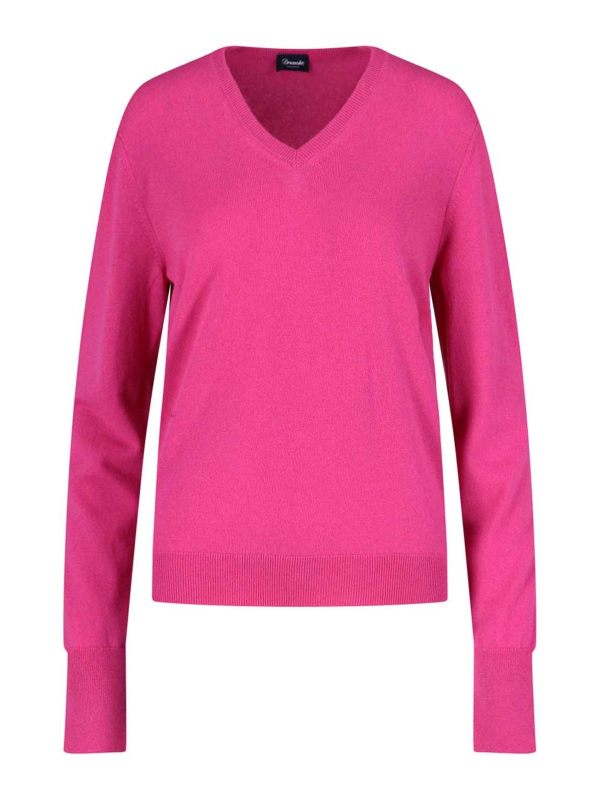 Drumohr Pull Col Bateau - Violet