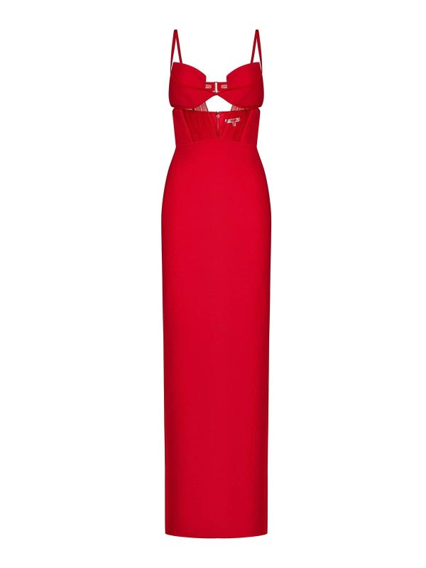 Nensi Dojaka Maxi Robe - Rouge