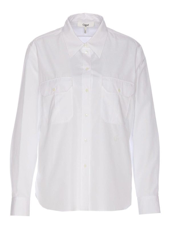 Chloe' Chemise - Blanc