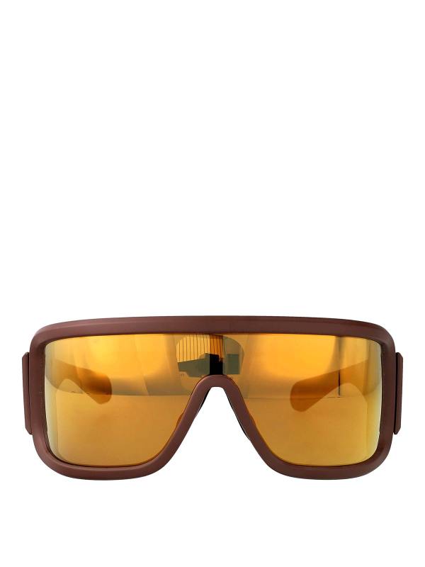 Moncler Lunettes De Soleil - Marron