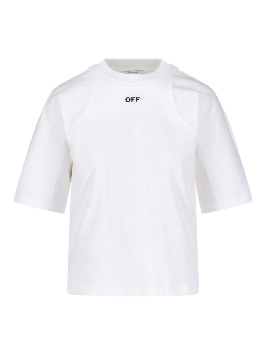 Off-White T-Shirt - Blanc