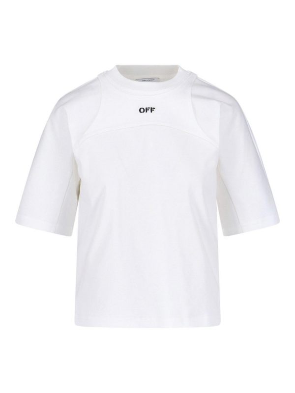 Off-White T-Shirt - Blanc