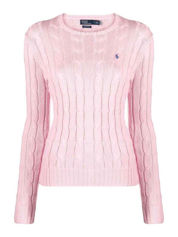 Polo Ralph Lauren Pull Col Bateau - Couleur Chair