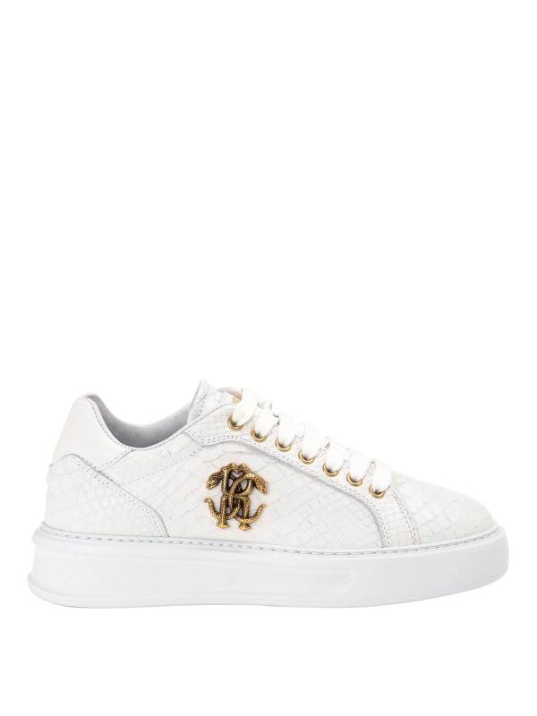 Roberto Cavalli Baskets - Blanc