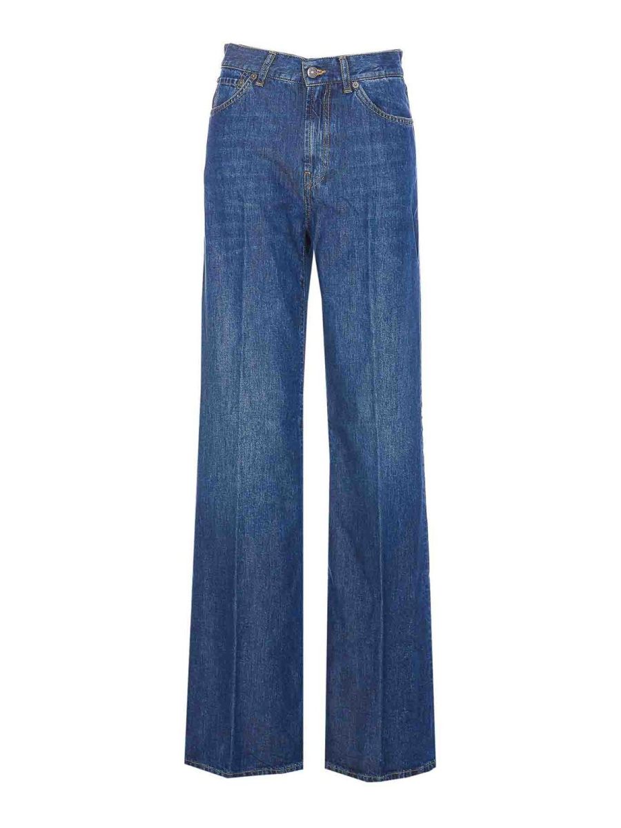 Dondup Jean Bootcut - Bleu