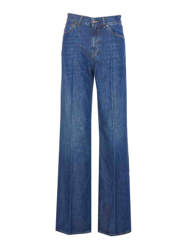 Dondup Jean Bootcut - Bleu