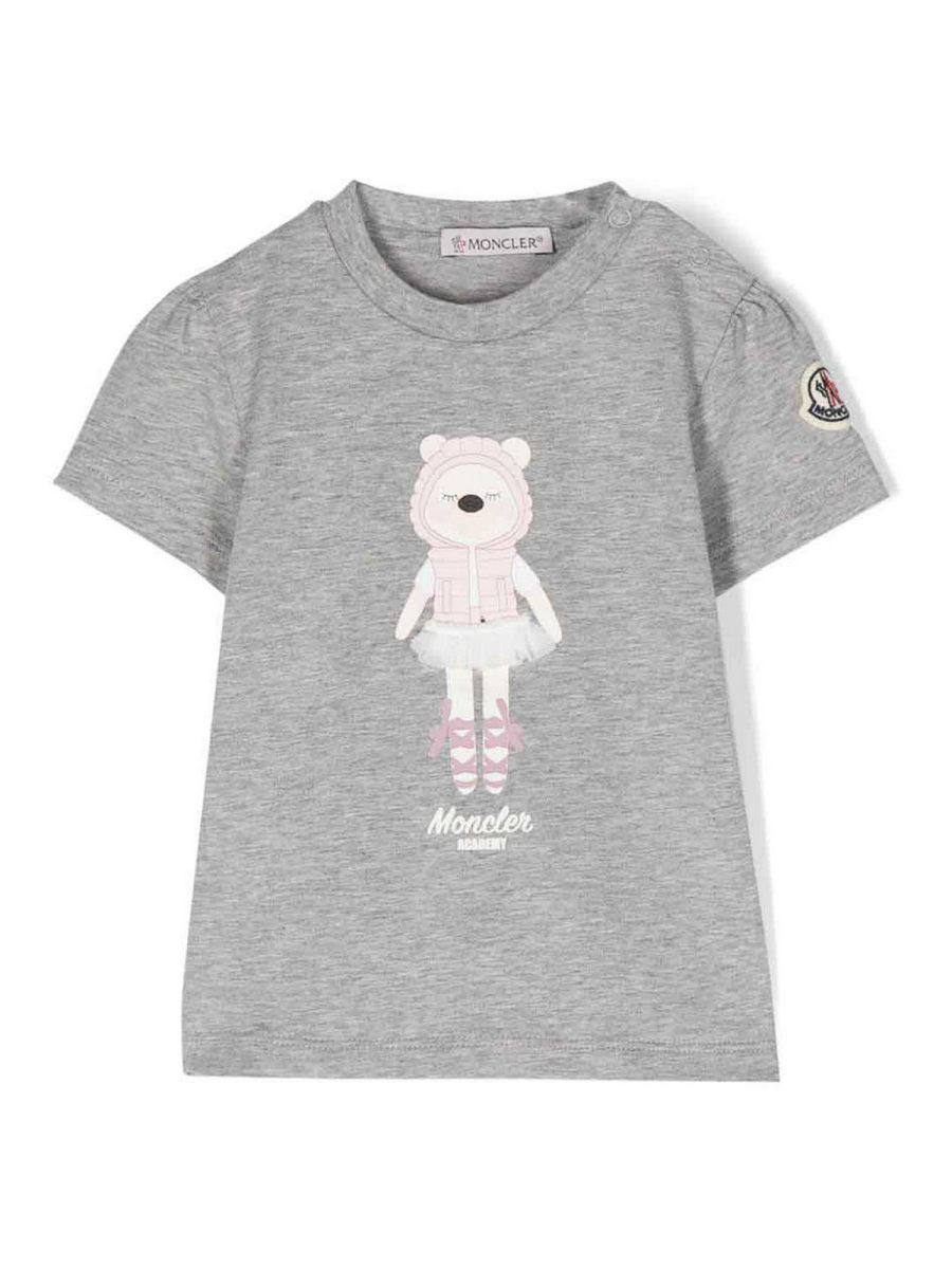 Moncler Jr T-Shirt - Gris