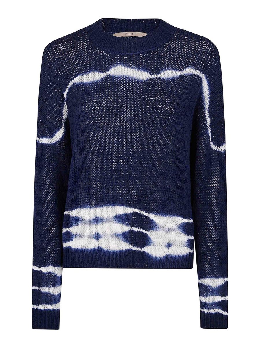 Nuur Pull Col Rond - Bleu
