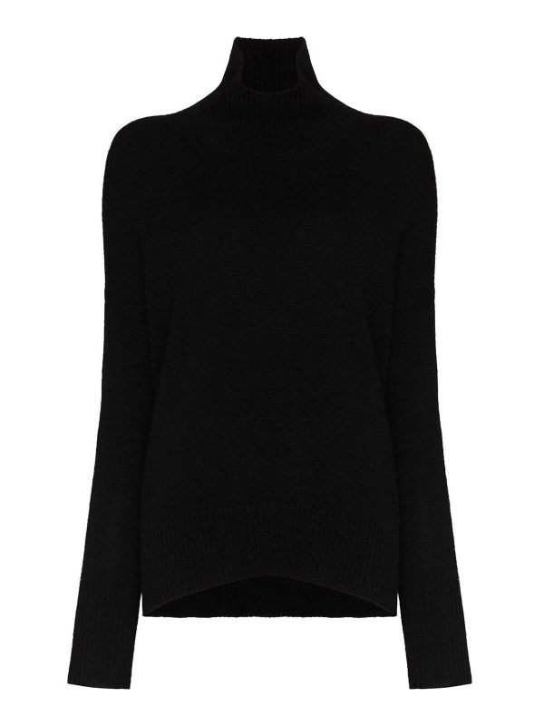 Lisa Yang Pull Col Rond - Noir
