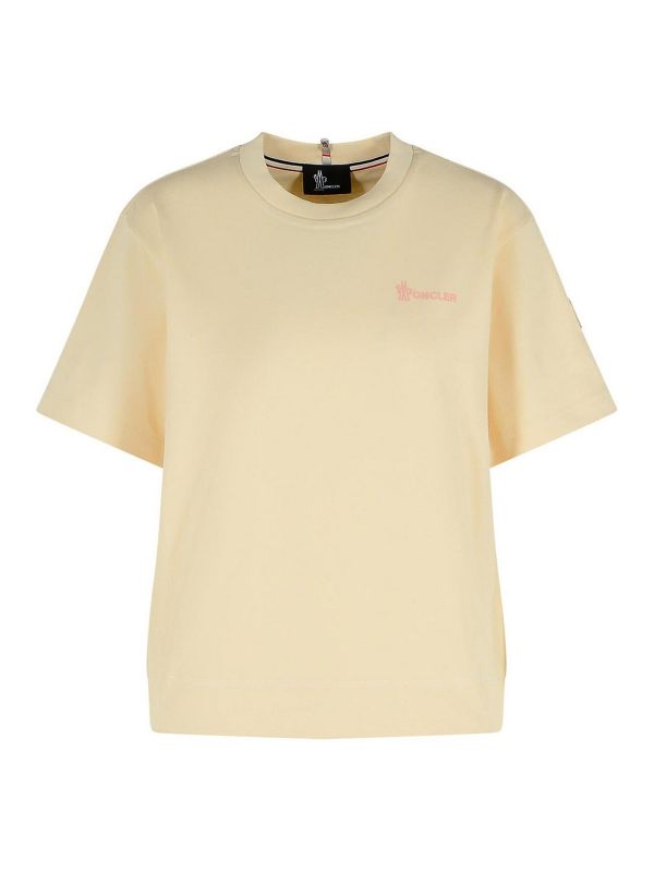 Moncler T-Shirt - Crème