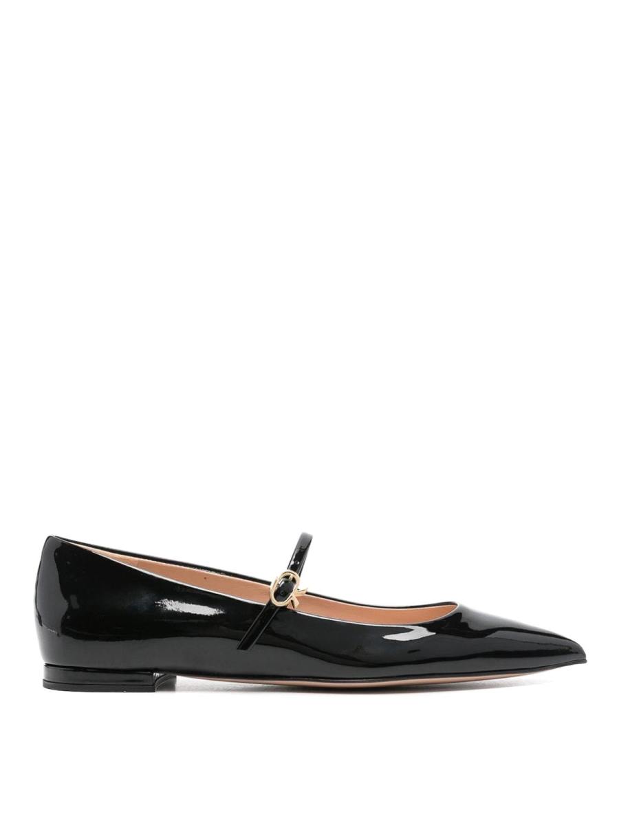 Gianvito Rossi Ballerines - Noir