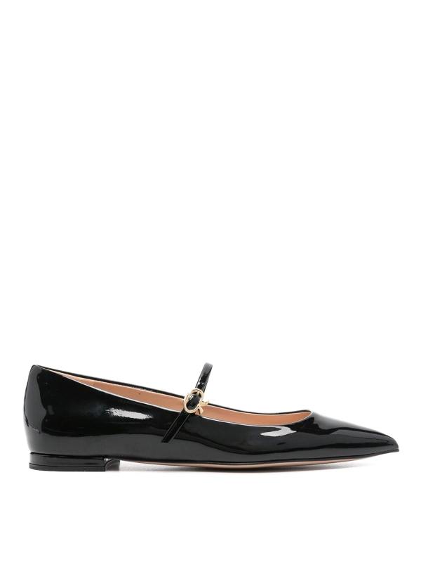 Gianvito Rossi Ballerines - Noir